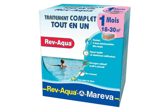 Rev-Aqua 18/30 m3 Traitement complet 1 mois