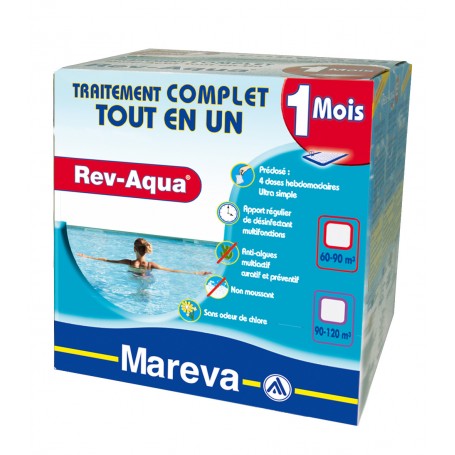 Rev-Aqua 60/90 m3 Traitement complet 1 mois